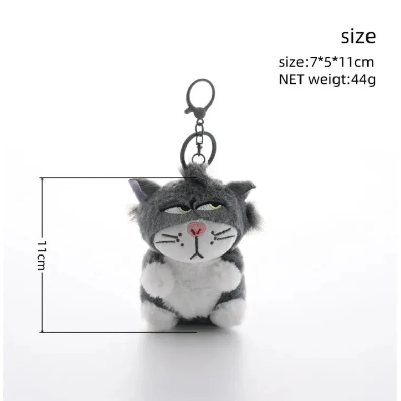 Lucifer Cat Impatient Grumps Keychain - Image 3