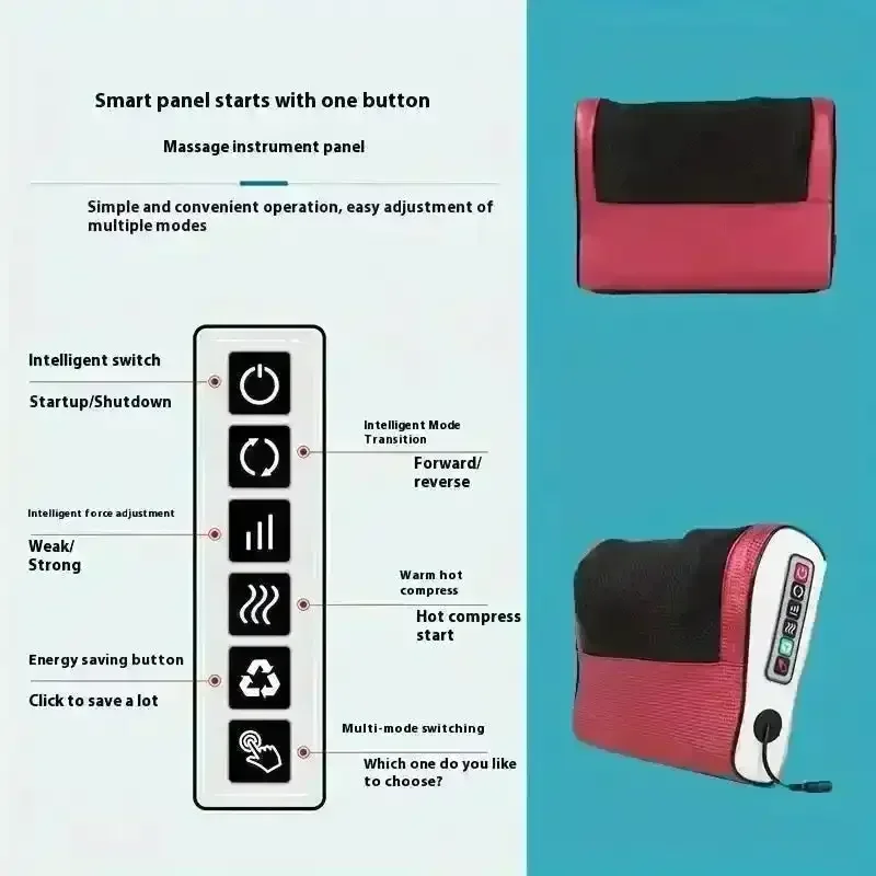 Neck and Lumbar Massager Pillow - Image 5