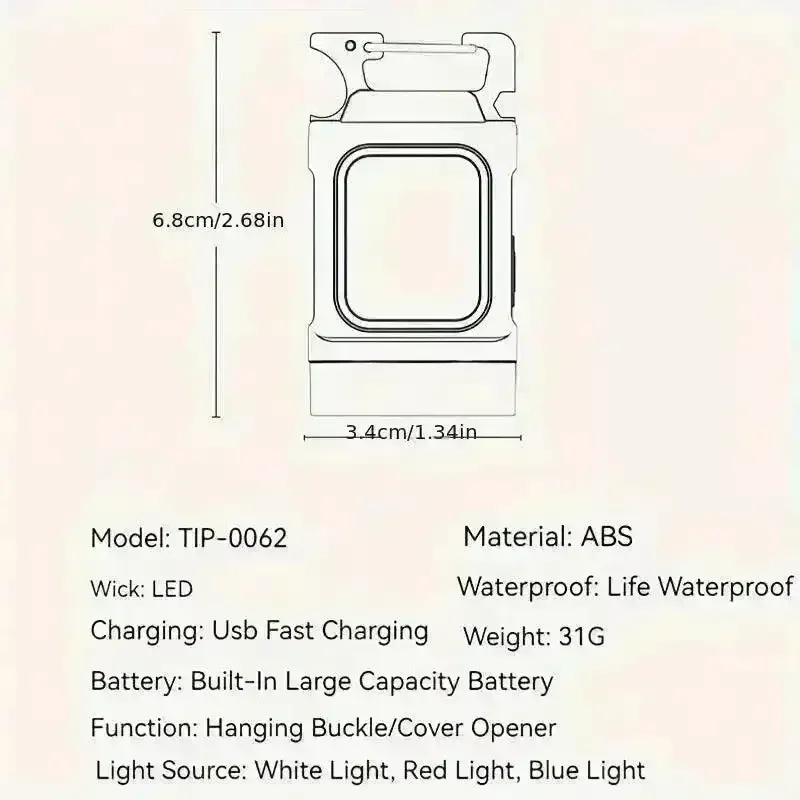 LuminoClip Powerful Mini Keychain Utility Flashlight - Image 12