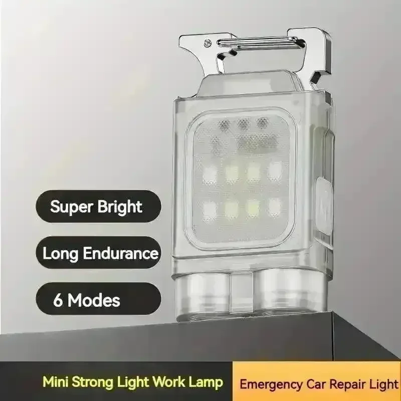 LuminoClip Powerful Mini Keychain Utility Flashlight - Image 7