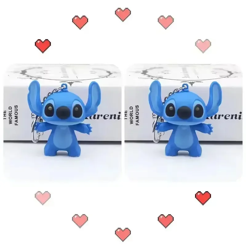 Luminous Love Notes Stitch Keychain - Image 4
