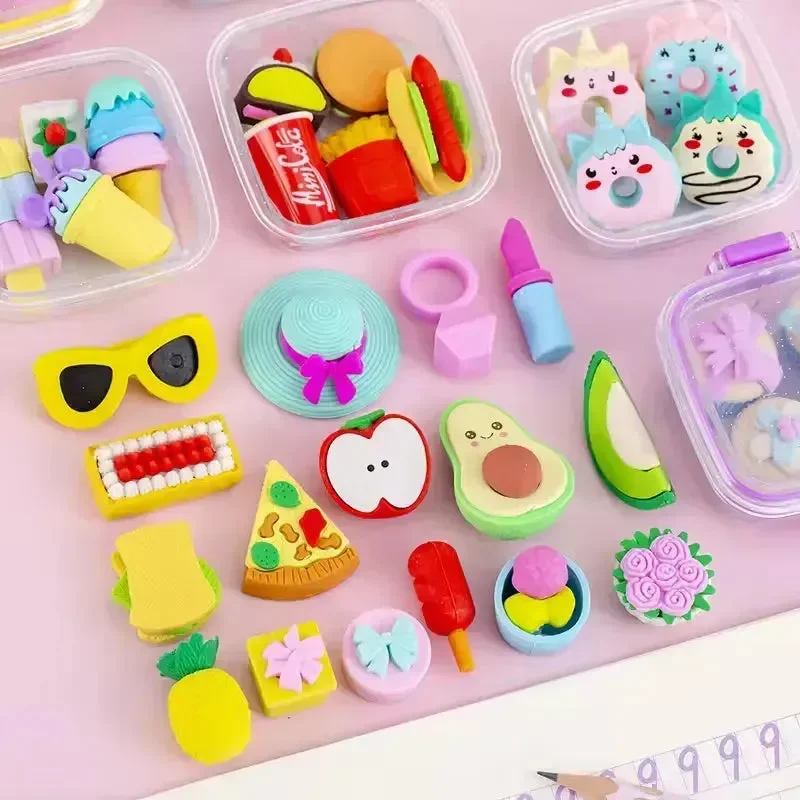 Lunchbox Surprises Eraser Set - Image 3