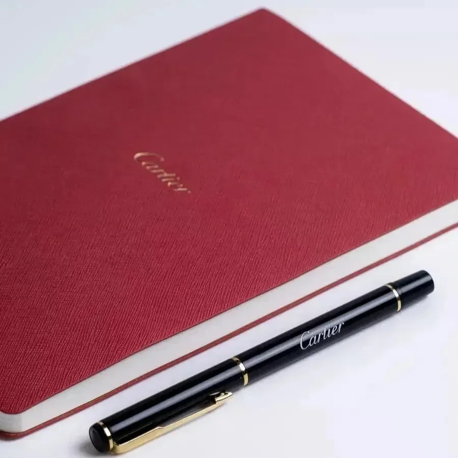 Luxe Cart Red Softcover Notebook - Image 2