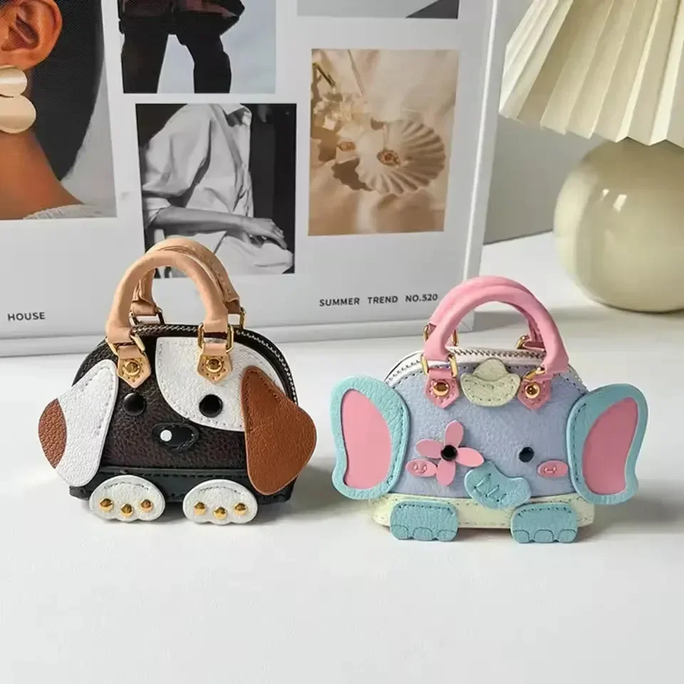 Monogram Elephant Mini Bag Pendant - Image 2