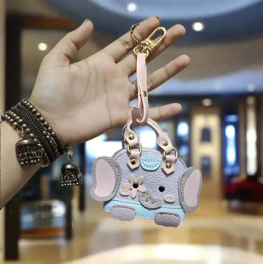 Monogram Elephant Mini Bag Pendant - Image 3