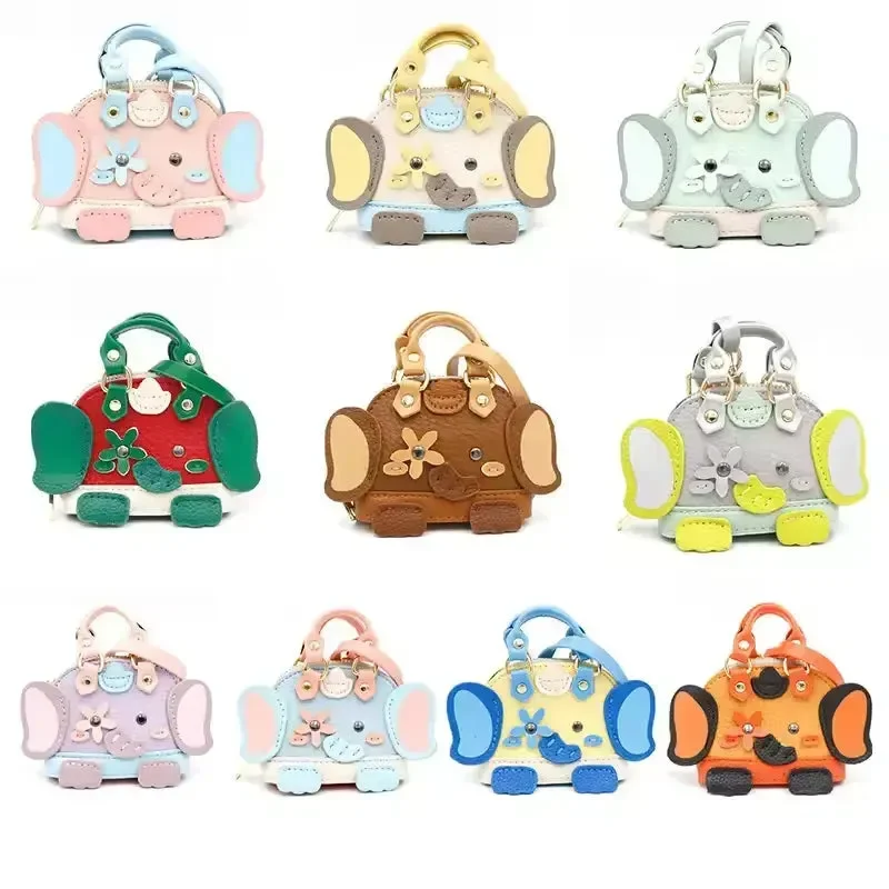 Monogram Elephant Mini Bag Pendant - Image 4