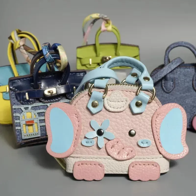 Monogram Elephant Mini Bag Pendant - Image 9