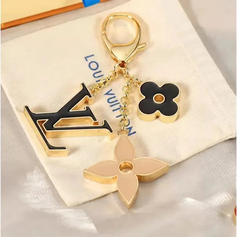 Luxe Monogram Petal Bag Charm - Image 6