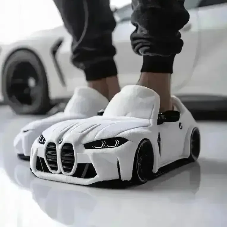 Luxury Car Plush Slippers - Image 5