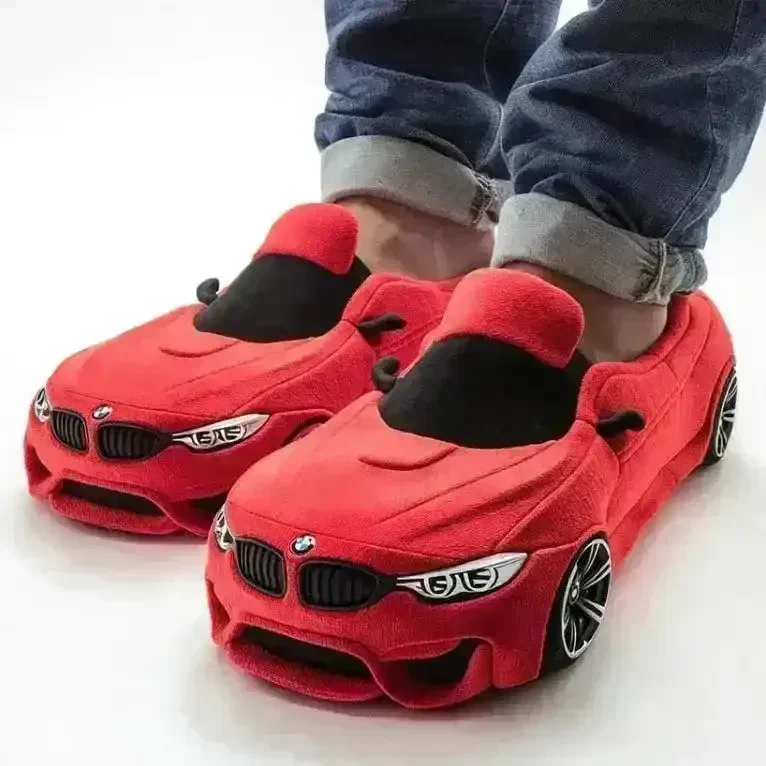 Luxury Car Plush Slippers - Image 6