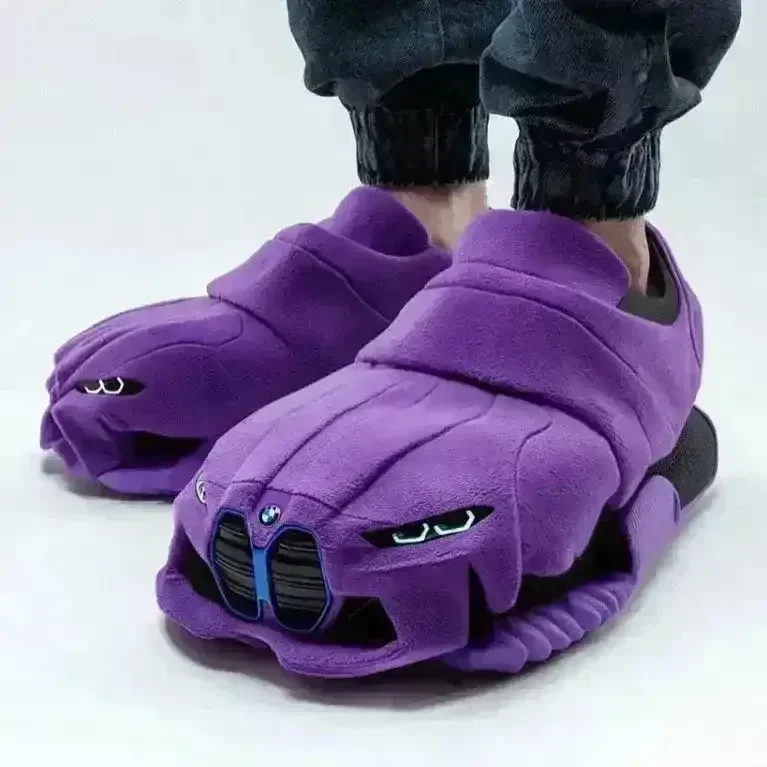 Luxury Car Plush Slippers - Image 8
