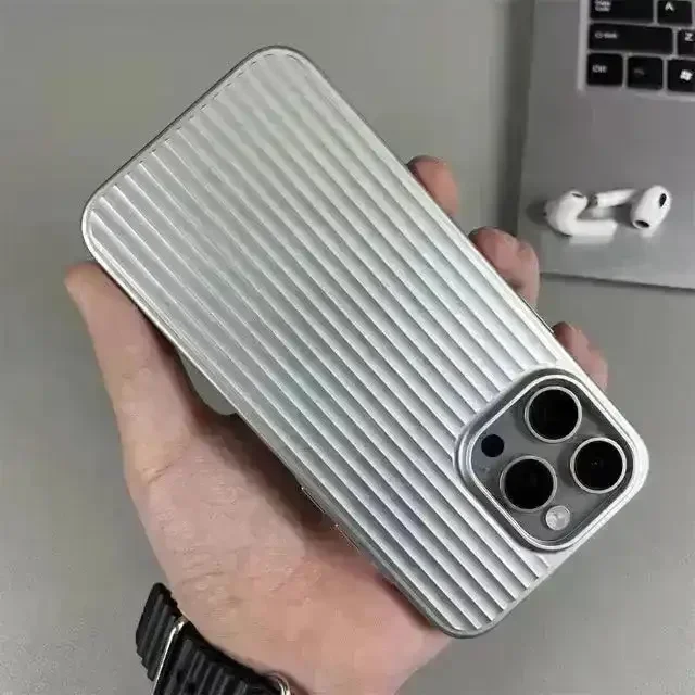 Luxury Rimo Corrugated Pattern Case (For iPhones) - Image 4