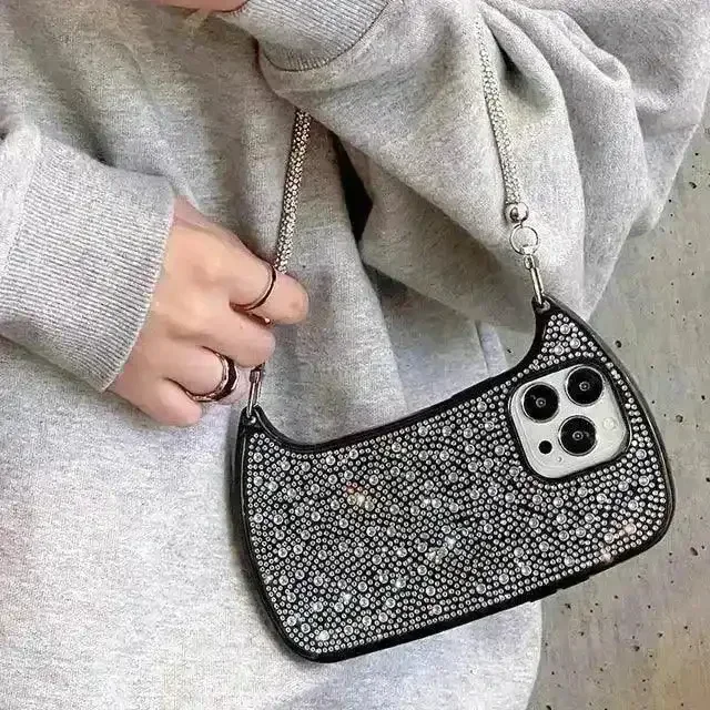 Luxury Glitter Mini Bag Phone Case (For iPhones)