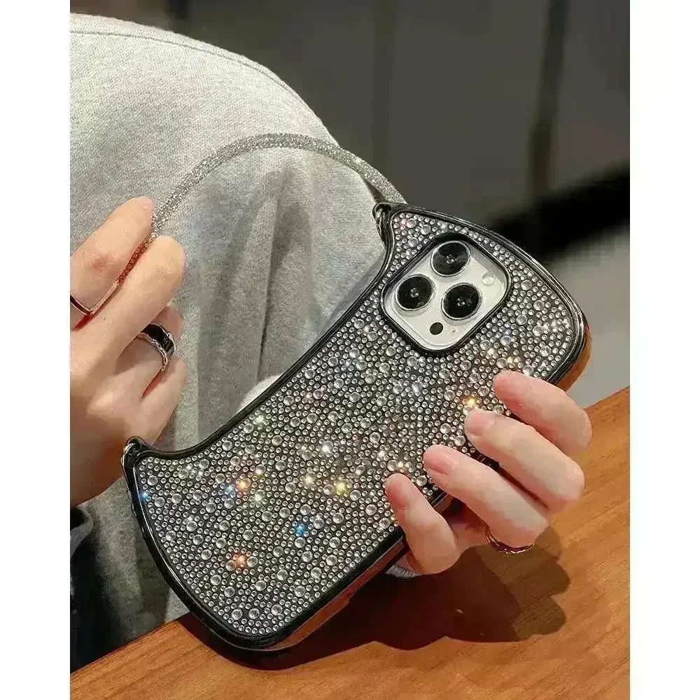 Luxury Glitter Mini Bag Phone Case (For iPhones) - Image 3