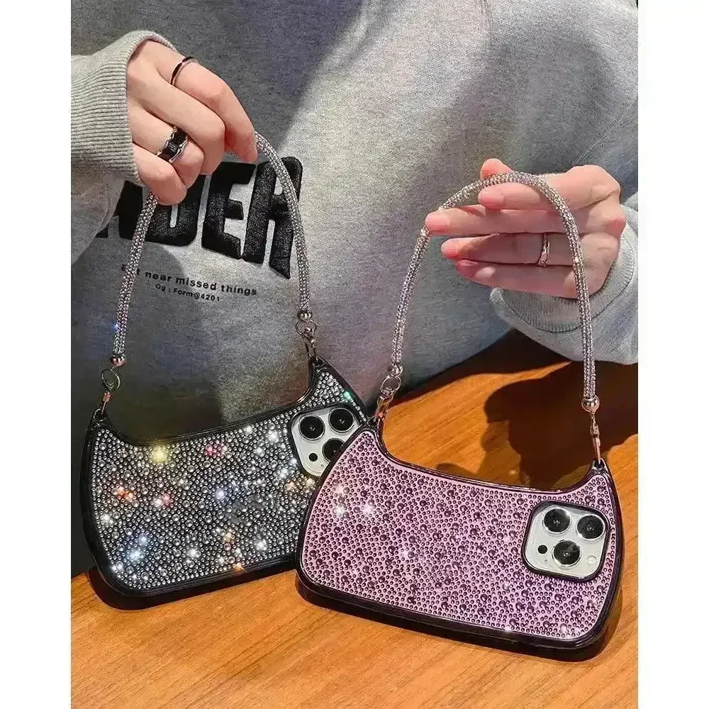 Luxury Glitter Mini Bag Phone Case (For iPhones) - Image 4