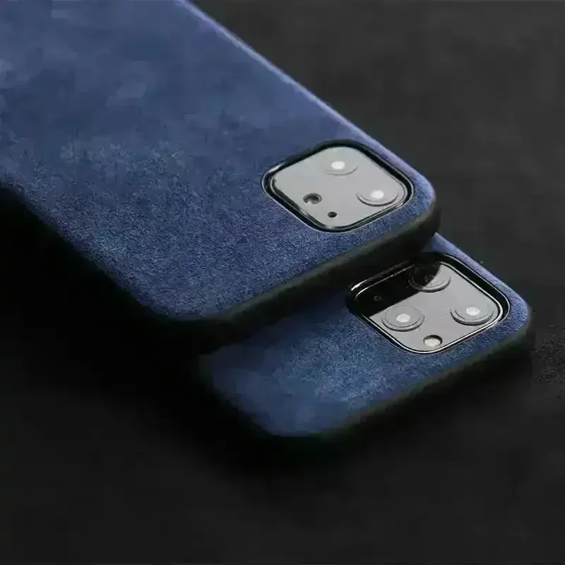 Luxury Italian Alcantara Leather Case (For iPhones) - Image 3