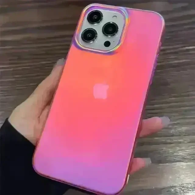 Luxury Laser Matte Clear Phone Case (For iPhones) - Image 2