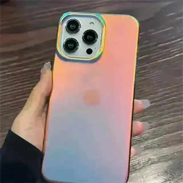 Luxury Laser Matte Clear Phone Case (For iPhones) - Image 3