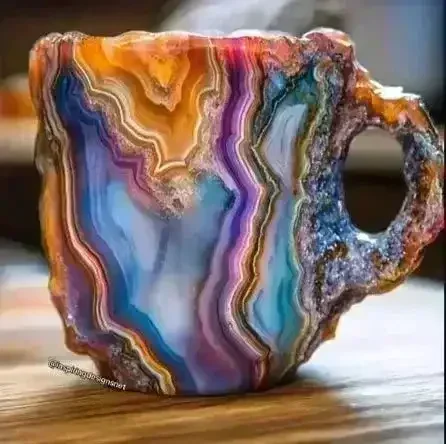 Luxury Natural Mineral Crystal Mug (400 ml) - Image 11