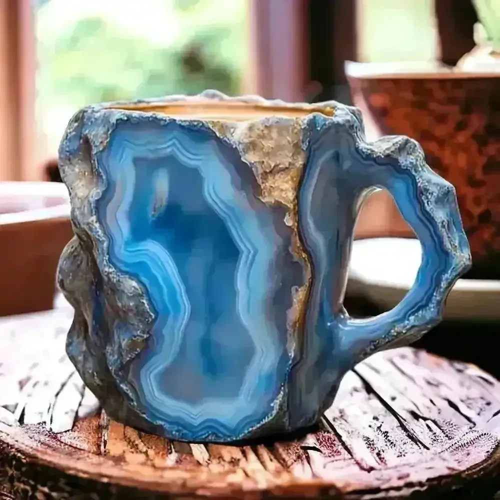Luxury Natural Mineral Crystal Mug (400 ml) - Image 4