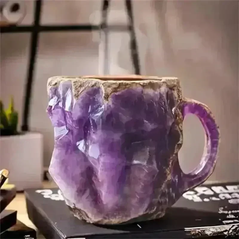 Luxury Natural Mineral Crystal Mug (400 ml) - Image 8