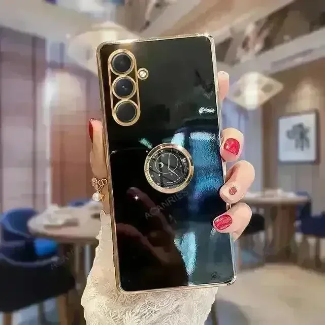 Luxury Plating Ring Case (For Samsung) - Image 5
