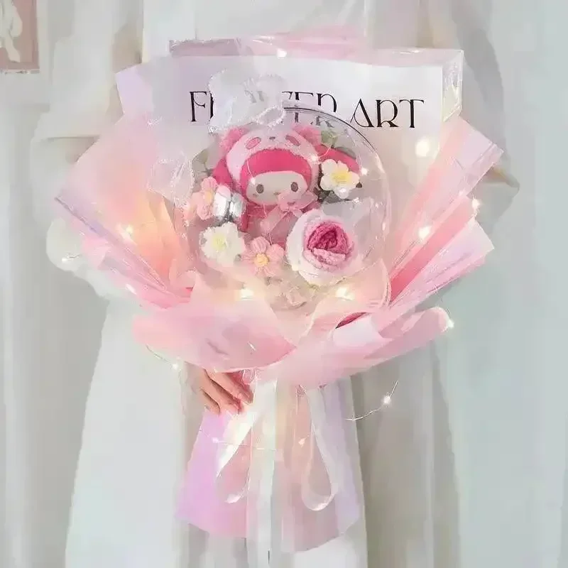 Luxury Sanliou My Melody Kuromi Cinnamoroll Doll Bouquet - Image 4
