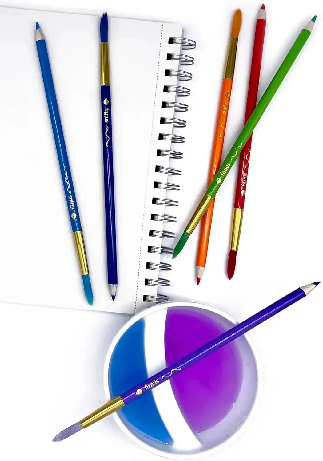 Macaron Magic Watercolor Brush Pencils (Set of 12) - Image 5