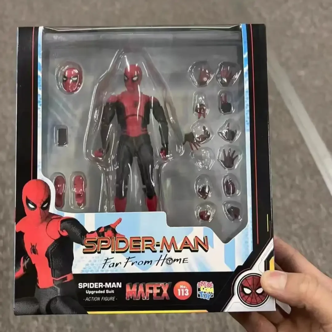 Mafex No. 113 SpiderMan Action Figure (15 cm) - Image 7