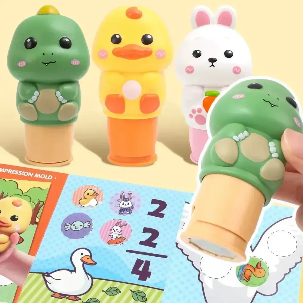 Magic Velcro Cartoon Stamp Set - Image 3