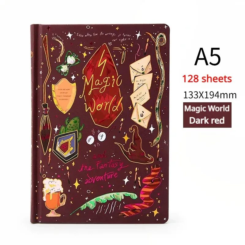 Magic World Illustrated A5 Notebook - Image 12