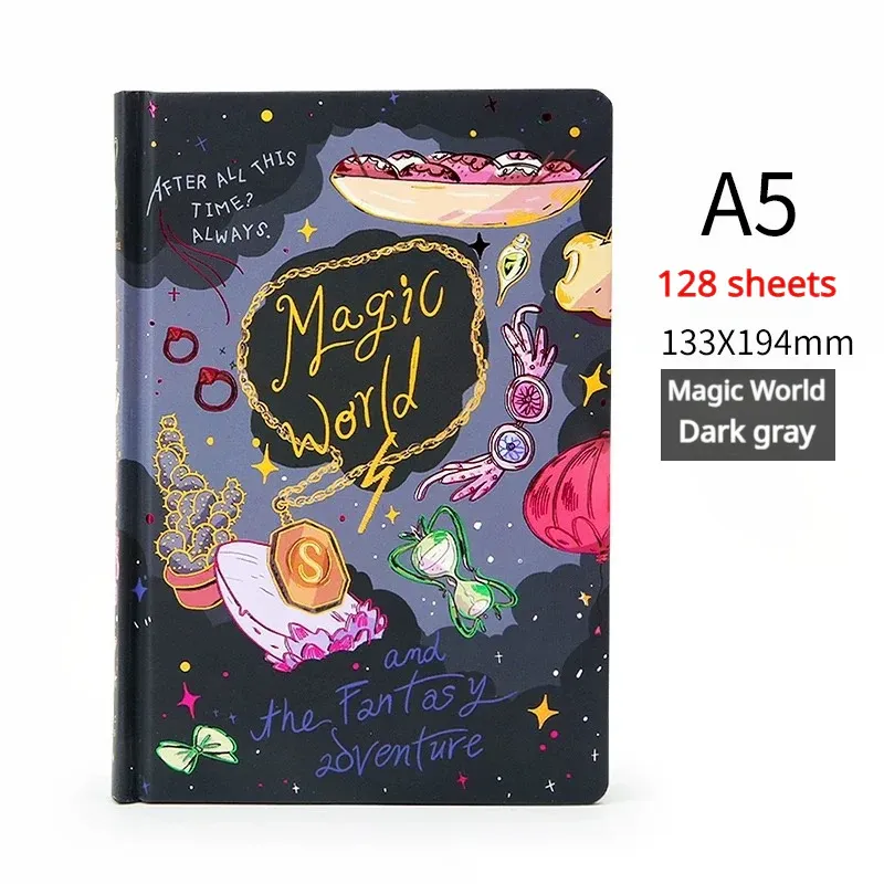 Magic World Illustrated A5 Notebook - Image 13