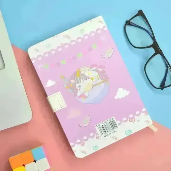 Magical Unicorn A6 Diary with Magnetic Clasp - Image 8