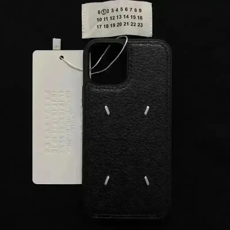 Maison Margiela Minimal Leather Phone Case (For iPhones) - Image 5
