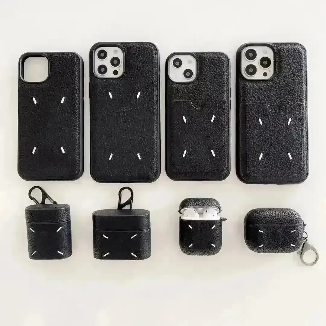 Maison Margiela Minimal Leather Phone Case (For iPhones) - Image 8