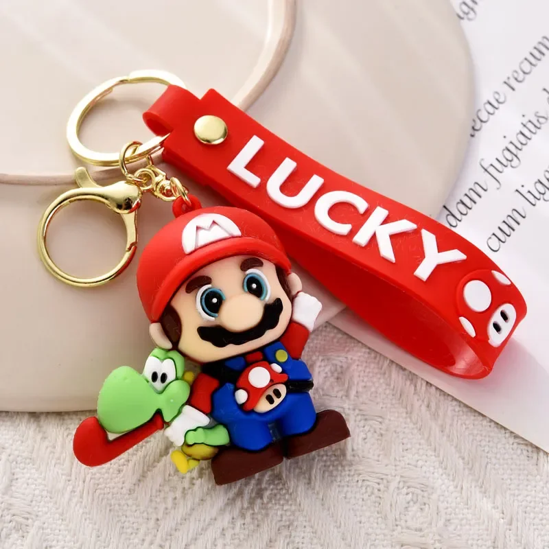 Mario Bros Lucky Skateboard Keychain - Image 2