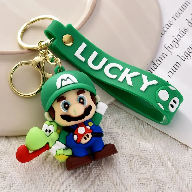 Mario Bros Lucky Skateboard Keychain - Image 3