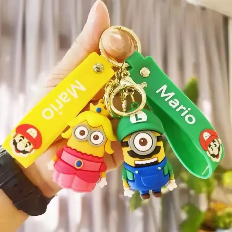 Mario & Minniun Mashup Keychain