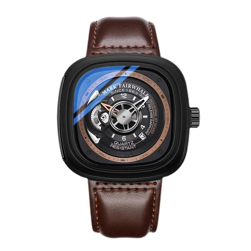 Mark Fairwhale 5052 Square Chrono Watch - Image 4