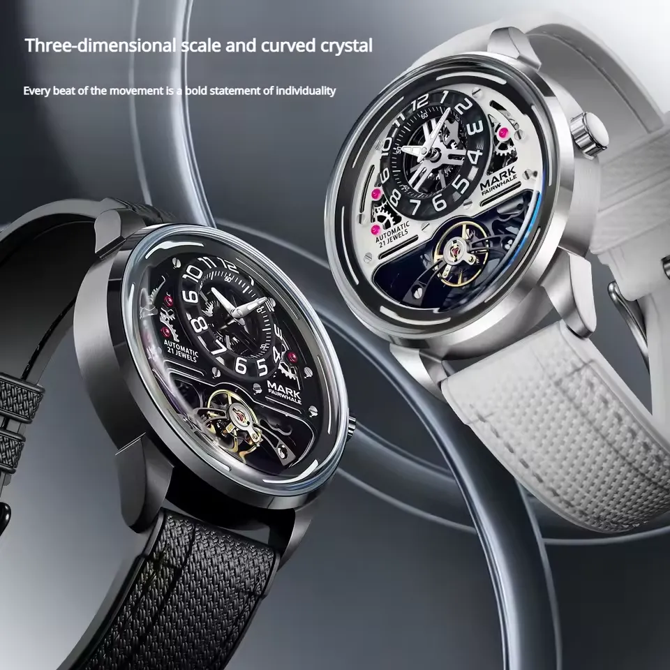 Mark Fairwhale Titanium Soul Tourbillon Watch - Image 4