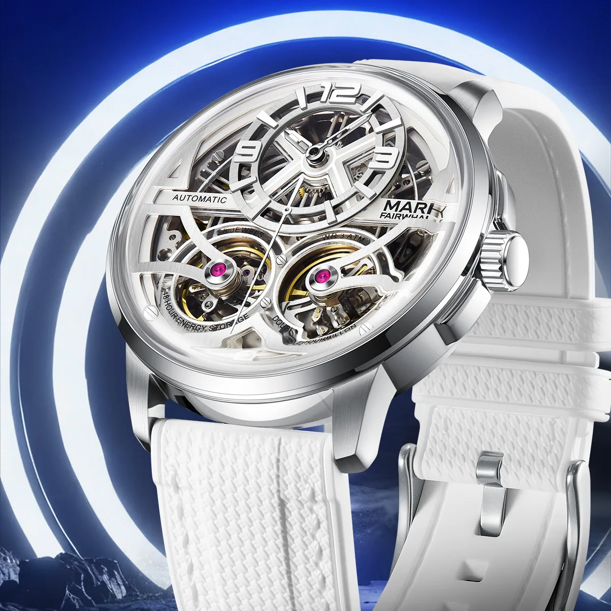 Mark Fairwhale Titanium Soul Tourbillon Watch - Image 9