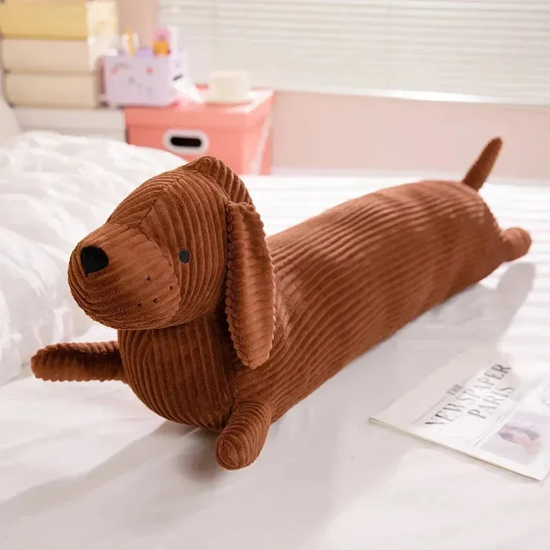 Dachshund Sausage Long Plush Pillow - Image 3