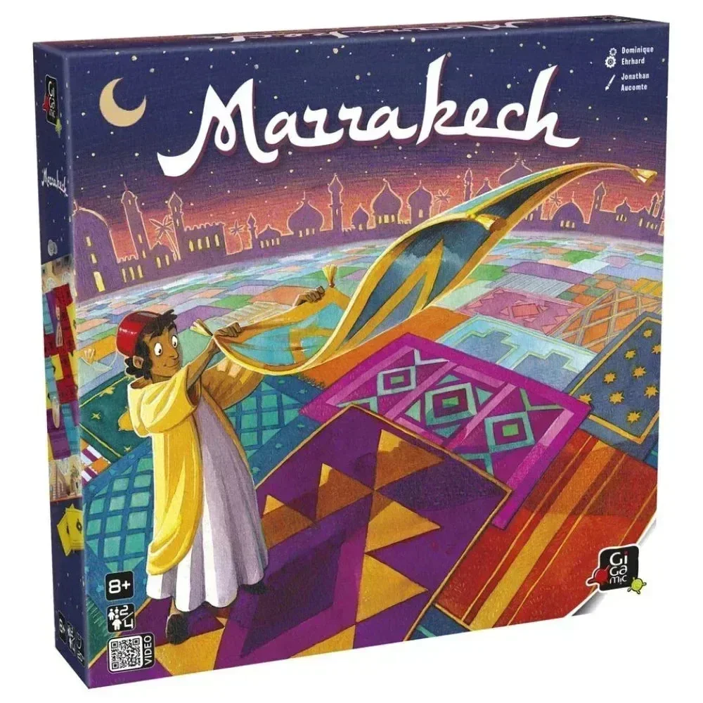 Marrakech Strategy Board Game