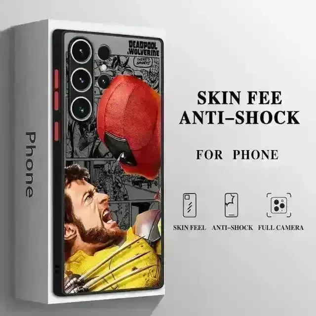 MRVL Deadpool & Wolverine Matte Phone Case (For Samsung) - Image 3