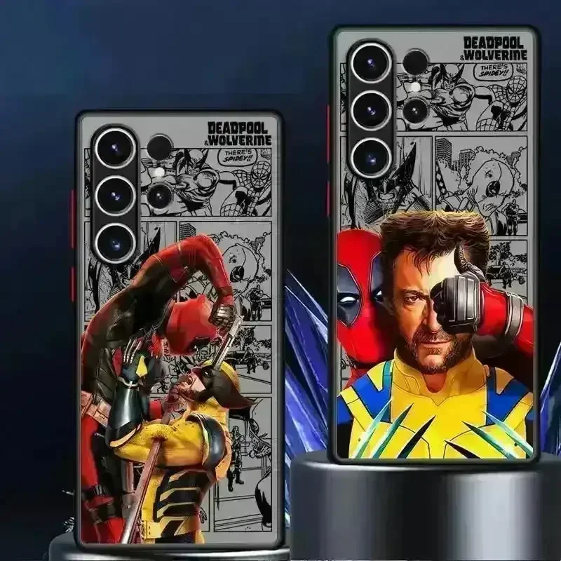MRVL Deadpool & Wolverine Matte Phone Case (For Samsung) - Image 7