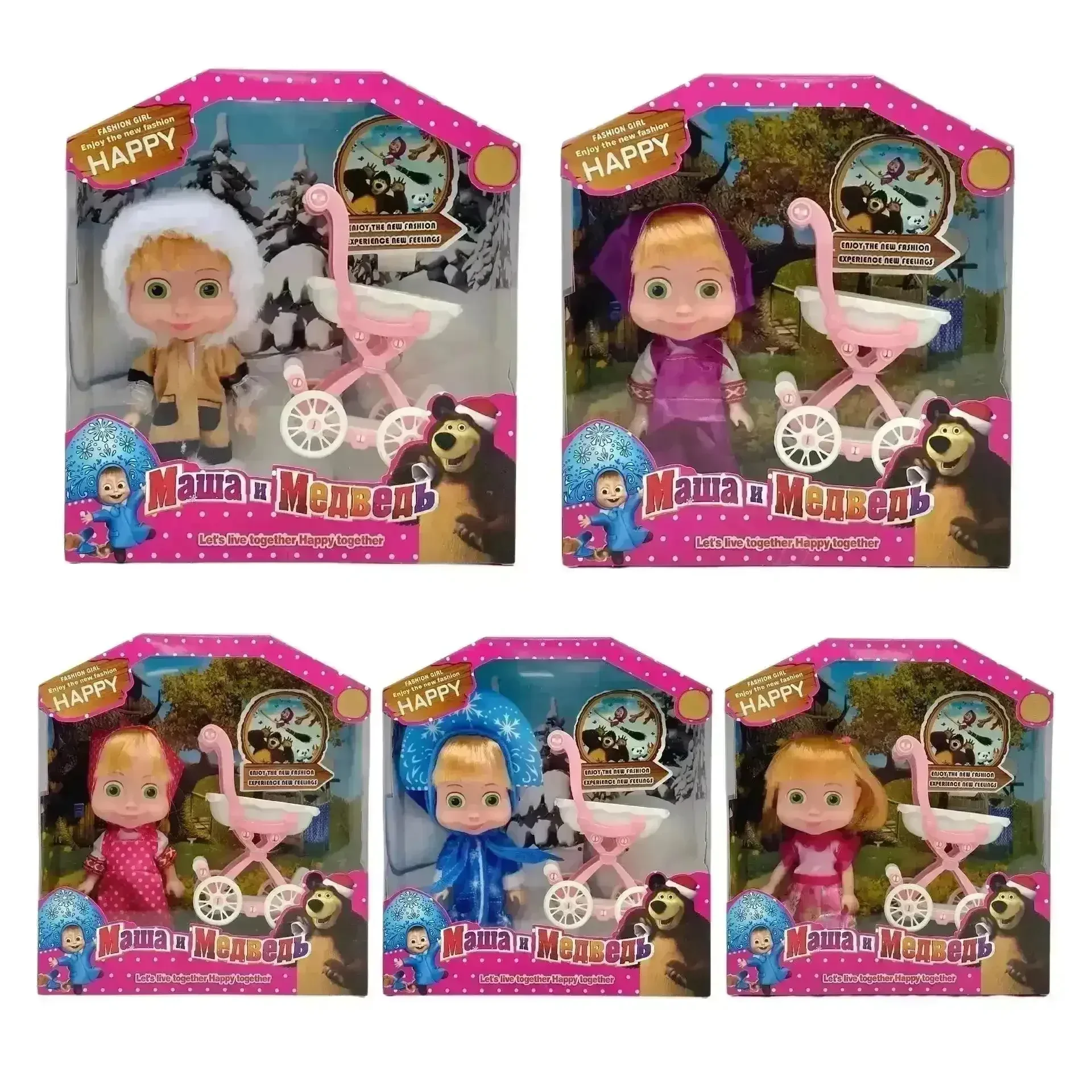 Masha and the Bear Partner Dolls - Image 2