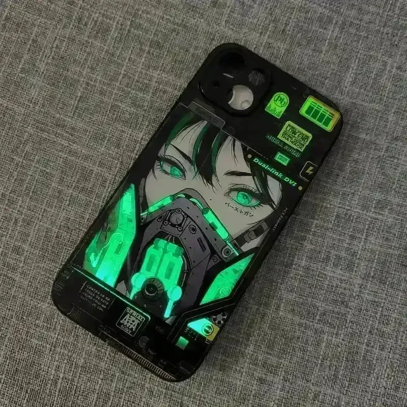 Masked Girl Glow Voice Controlled Cover (For iPhone) - Image 4