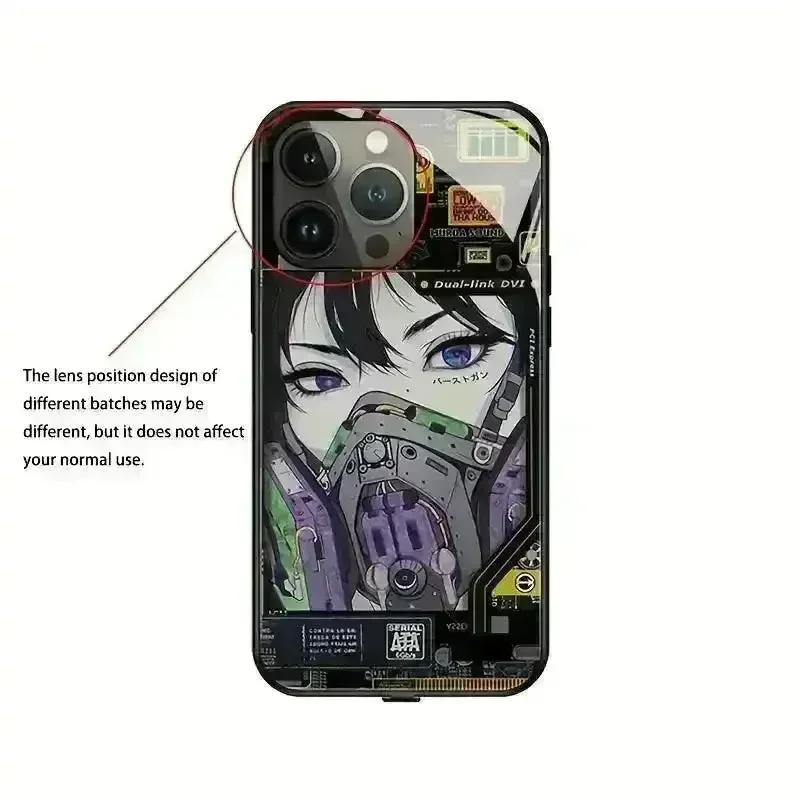Masked Girl Glow Voice Controlled Cover (For iPhone) - Image 7