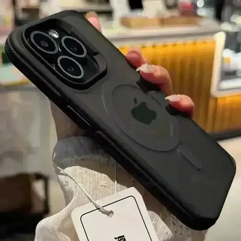 Matte Frosted Magnetic Case (For iPhones) - Image 11