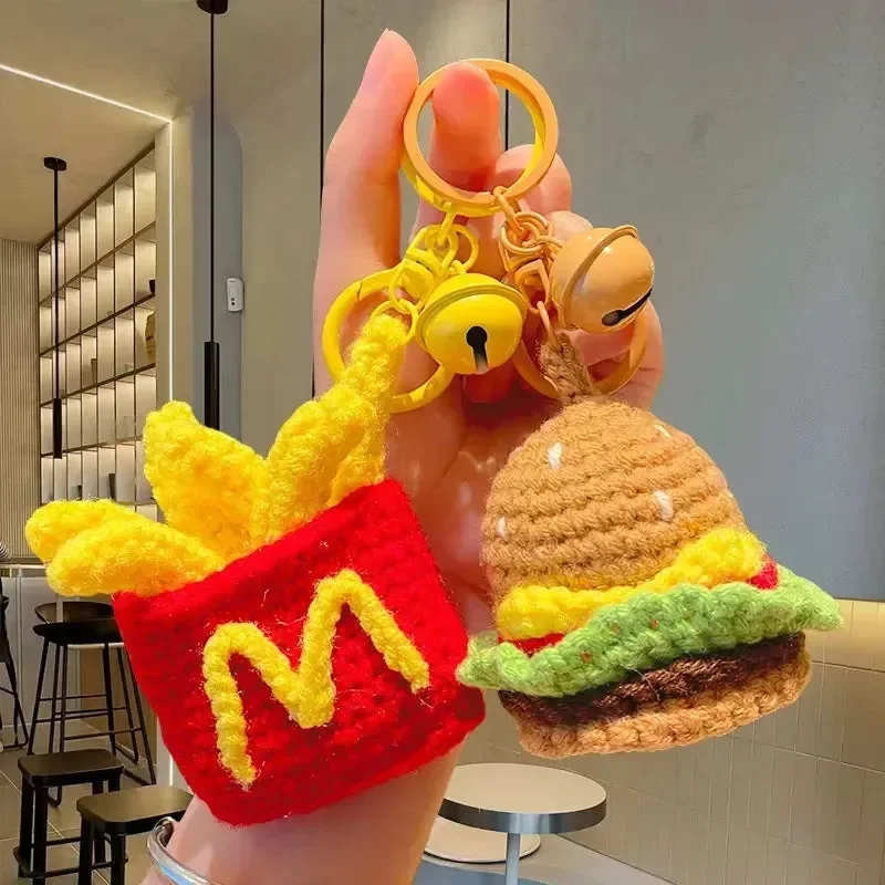 McD Cravings Crochet Keychain